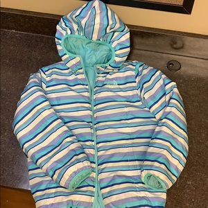 North face reversible jacket